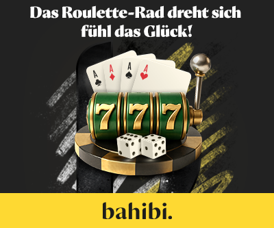 Spielautomaten mit Karten und Würfeln im Casino