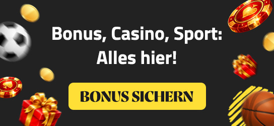 Bonusangebote für Casino und Sport Spiele
